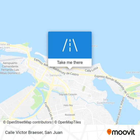 Mapa de Calle Victor Braeser
