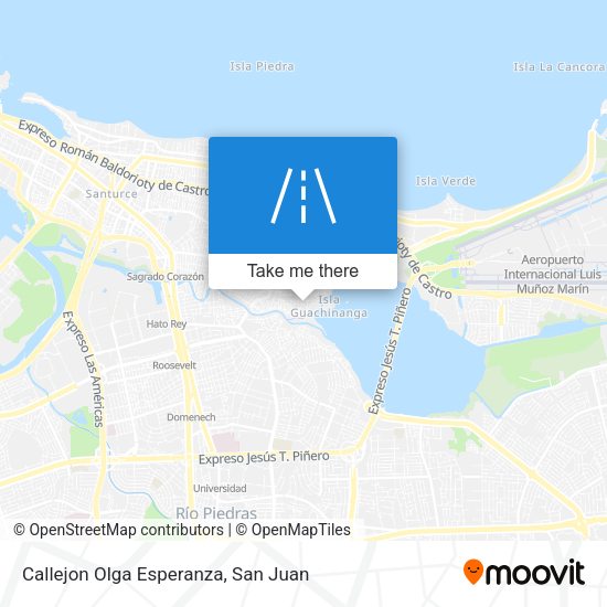 Callejon Olga Esperanza map
