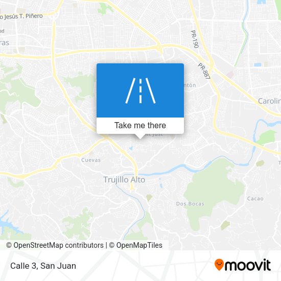 Mapa de Calle 3