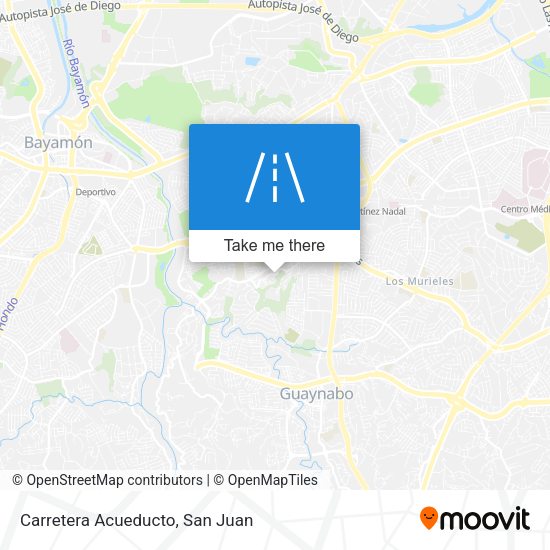 Mapa de Carretera Acueducto