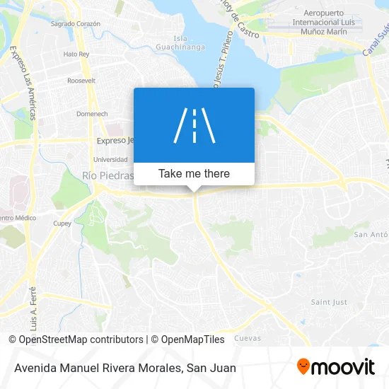 Mapa de Avenida Manuel Rivera Morales