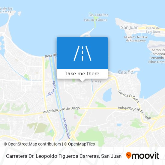 Mapa de Carretera Dr. Leopoldo Figueroa Carreras