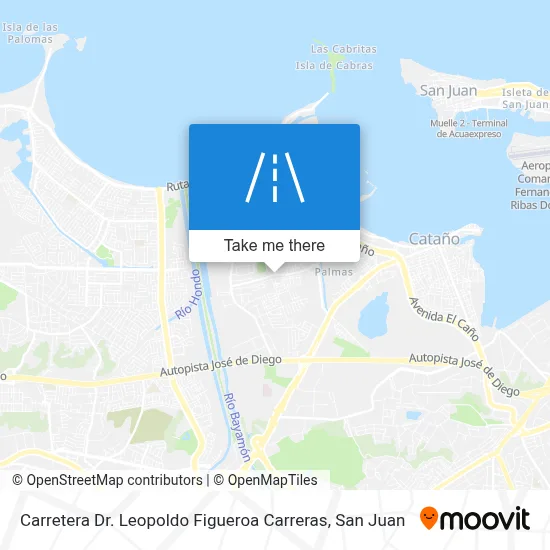 Carretera Dr. Leopoldo Figueroa Carreras map