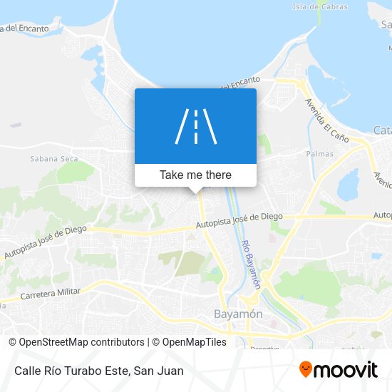 Calle Río Turabo Este map