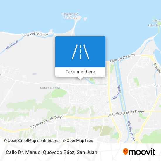 Mapa de Calle Dr. Manuel Quevedo Báez