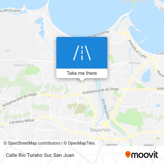 Calle Río Turabo Sur map