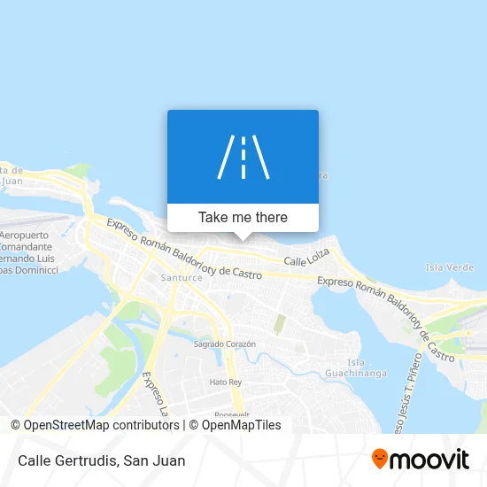 Mapa de Calle Gertrudis