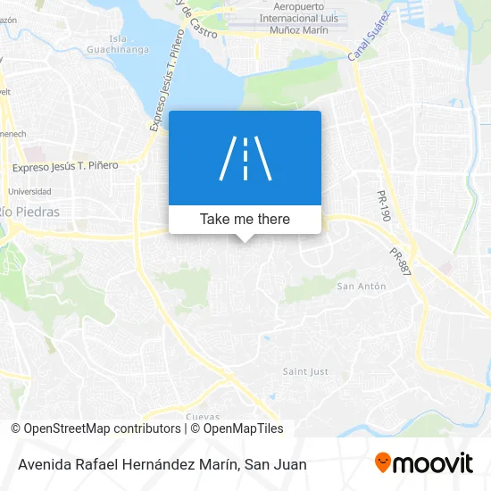 Mapa de Avenida Rafael Hernández Marín