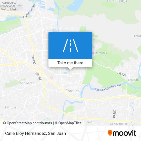 Calle Eloy Hernández map