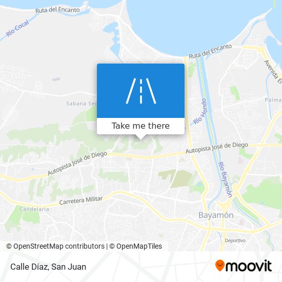 Mapa de Calle Díaz