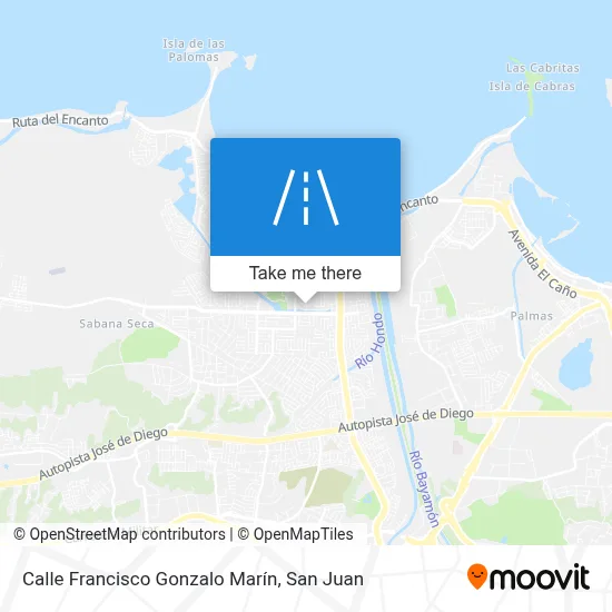 Mapa de Calle Francisco Gonzalo Marín
