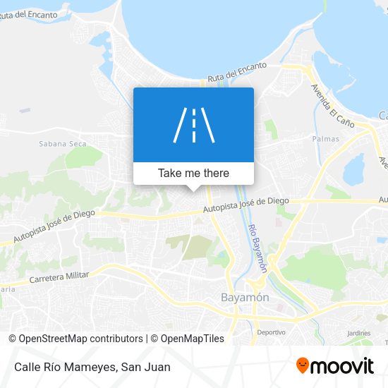 Mapa de Calle Río Mameyes