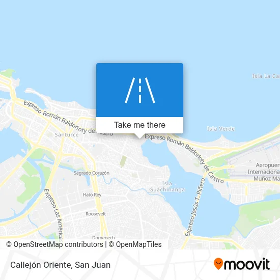 Mapa de Callejón Oriente