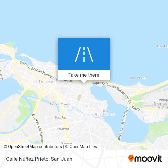 Mapa de Calle Núñez Prieto