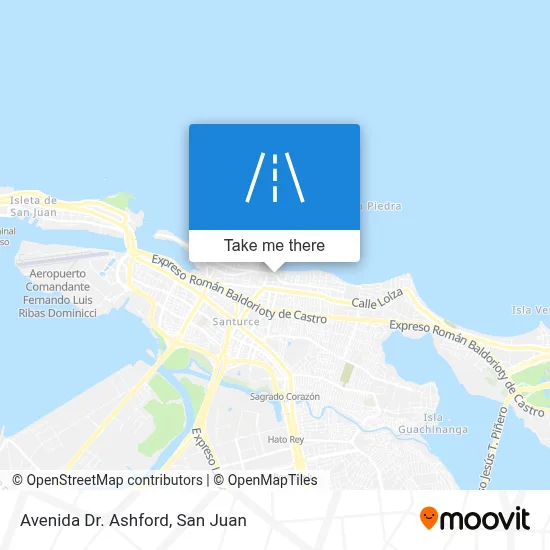 Mapa de Avenida Dr. Ashford
