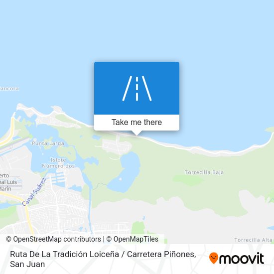 Mapa de Ruta De La Tradición Loiceña / Carretera Piñones