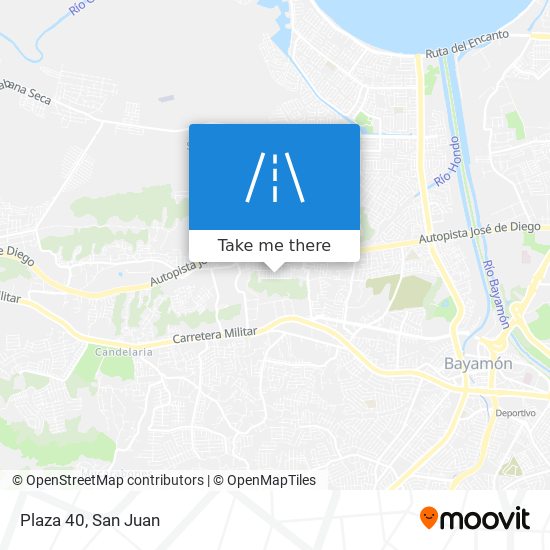 Mapa de Plaza 40
