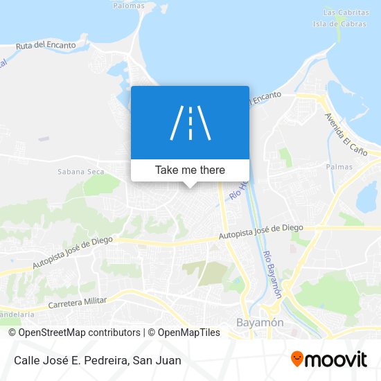 Calle José E. Pedreira map