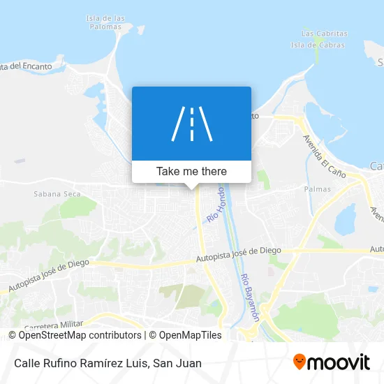 Mapa de Calle Rufino Ramírez Luis