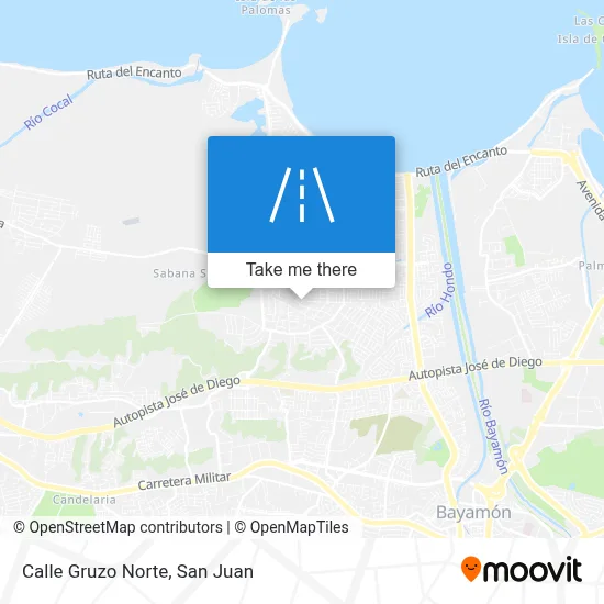 Calle Gruzo Norte map