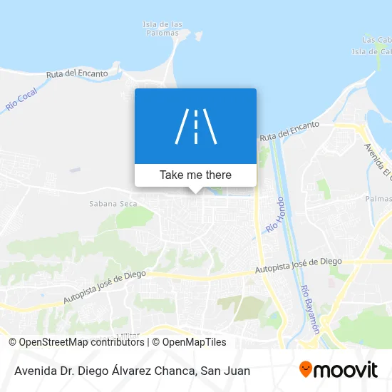 Mapa de Avenida Dr. Diego Álvarez Chanca