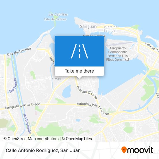 Calle Antonio Rodríguez map
