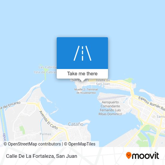Mapa de Calle De La Fortaleza