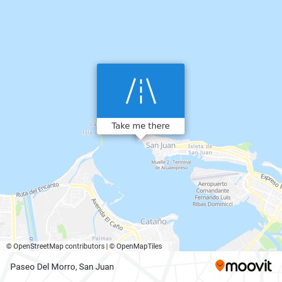 Mapa de Paseo Del Morro