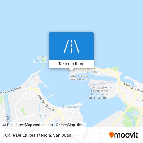Mapa de Calle De La Resistencia
