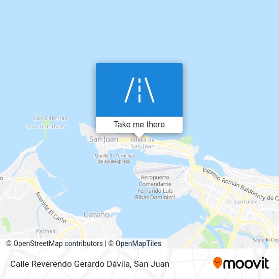 Calle Reverendo Gerardo Dávila map