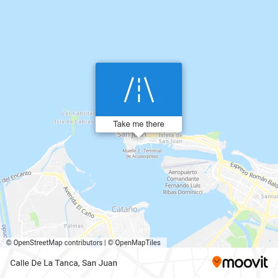 Mapa de Calle De La Tanca