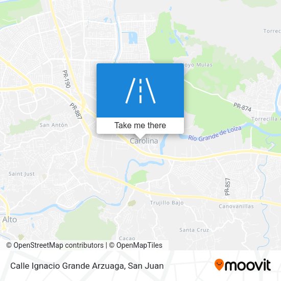 Calle Ignacio Grande Arzuaga map