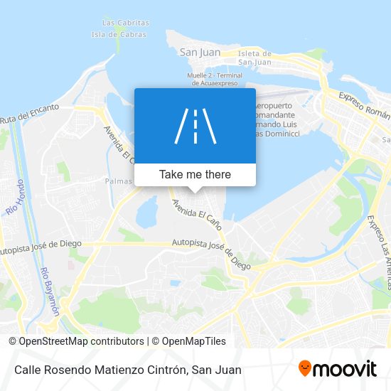 Calle Rosendo Matienzo Cintrón map