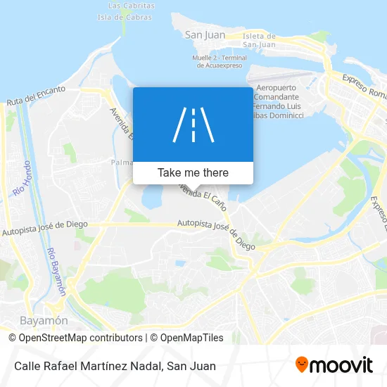 Calle Rafael Martínez Nadal map