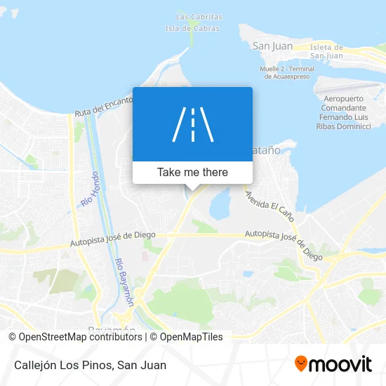 Mapa de Callejón Los Pinos