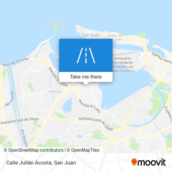 Calle Julián Acosta map