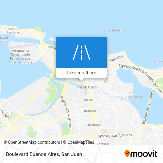 Mapa de Boulevard Buenos Aires