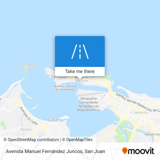 Mapa de Avenida Manuel Fernández Juncos