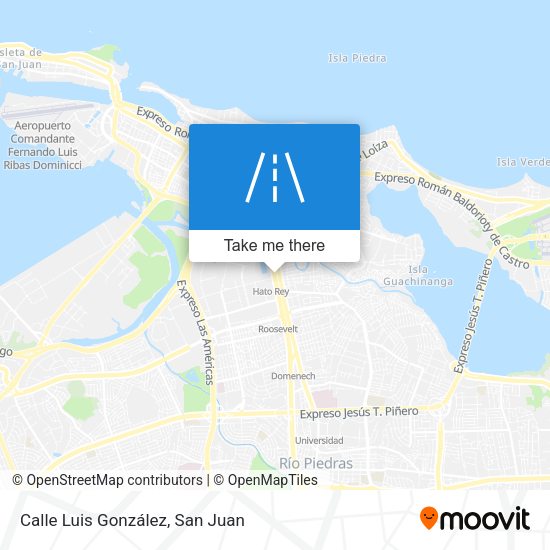 Mapa de Calle Luis González