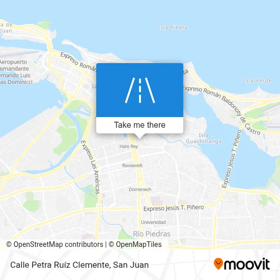 Mapa de Calle Petra Ruíz Clemente