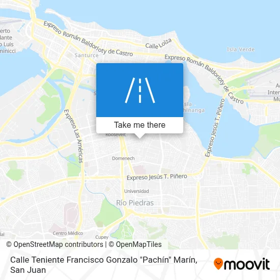 Calle Teniente Francisco Gonzalo "Pachín" Marín map