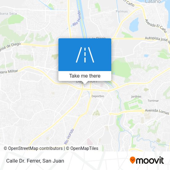 Mapa de Calle Dr. Ferrer