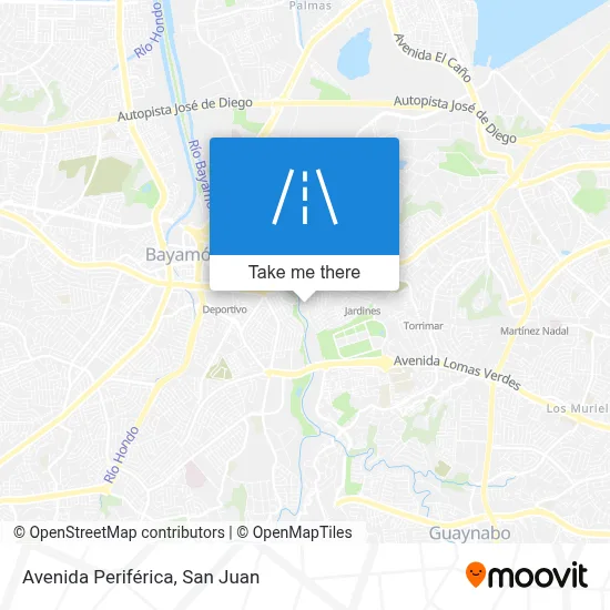 Avenida Periférica map