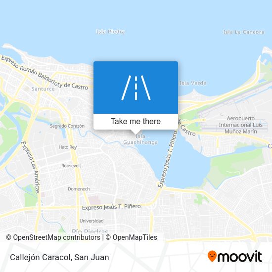 Mapa de Callejón Caracol