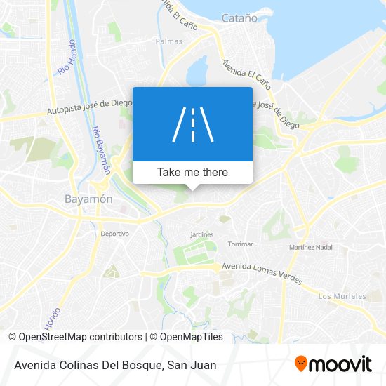 Avenida Colinas Del Bosque map