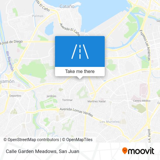 Calle Garden Meadows map