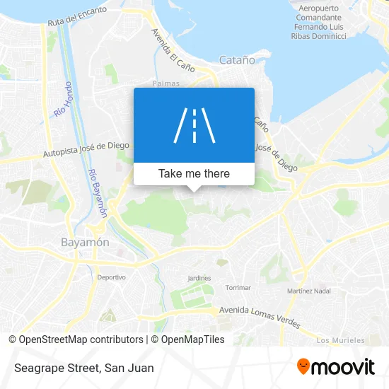 Mapa de Seagrape Street