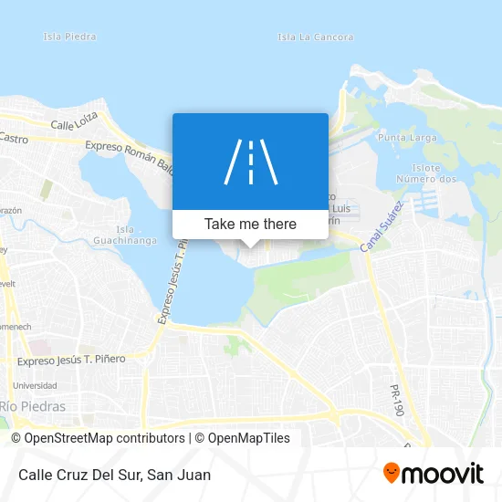 Calle Cruz Del Sur map