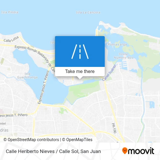 Calle Heriberto Nieves / Calle Sol map