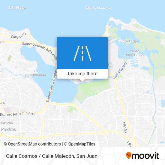 Mapa de Calle Cosmos / Calle Malecón